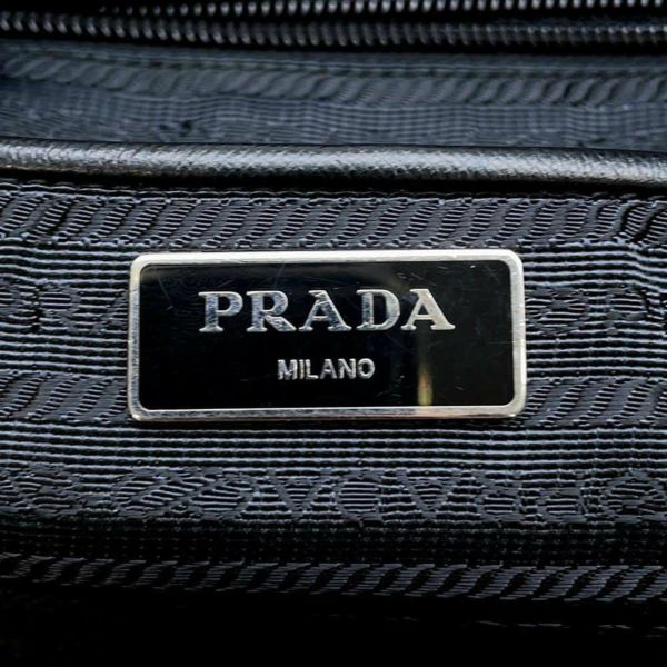 プラダ トートバッグ ナイロン BR4376 PRADA バッグ 2wayショルダーバッグ 黒