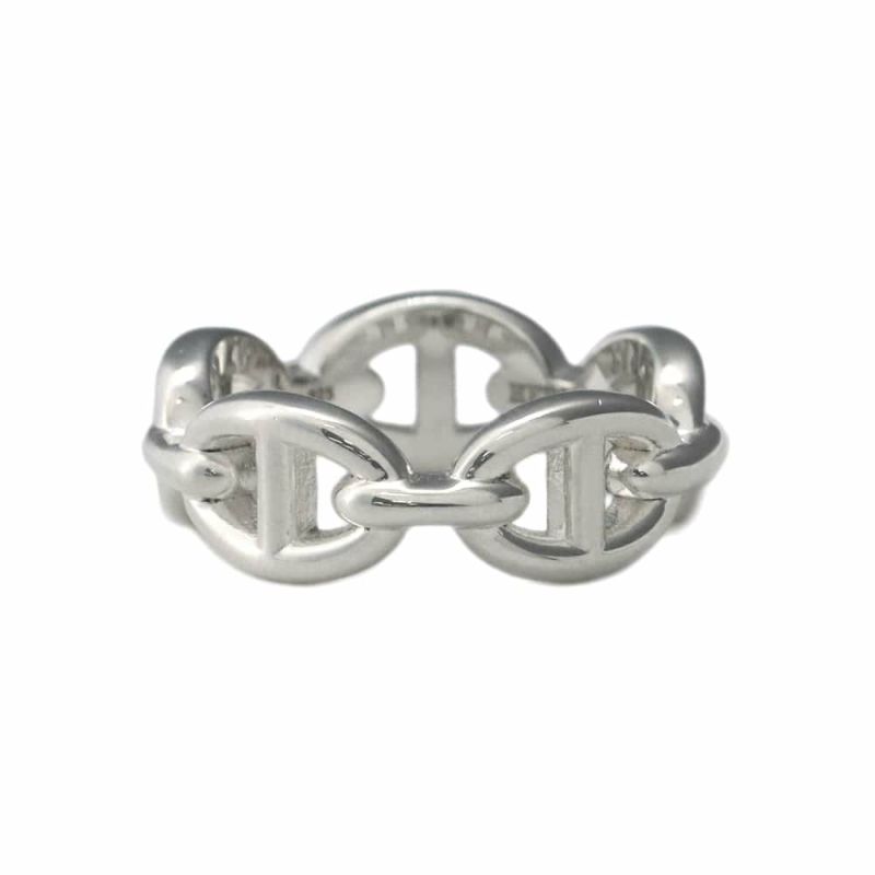 エルメス リング シェーヌダンクル アンシェネPM SV925シルバー リングサイズ52 HERMES ジュエリー