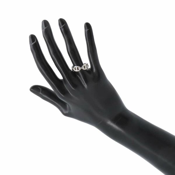 エルメス リング シェーヌダンクル アンシェネPM SV925シルバー リングサイズ52 HERMES ジュエリー