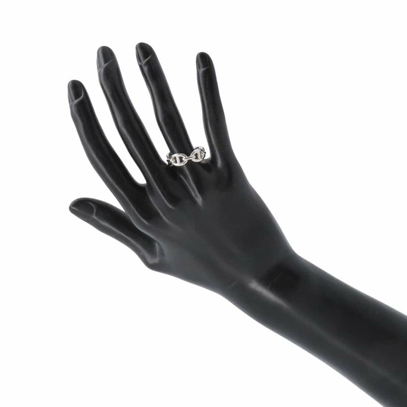 エルメス リング シェーヌダンクル アンシェネPM SV925シルバー リングサイズ52 HERMES ジュエリー