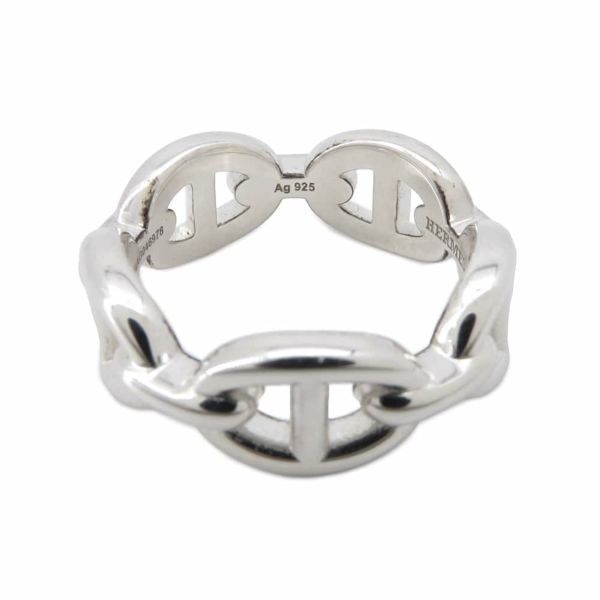 エルメス リング シェーヌダンクル アンシェネPM SV925シルバー リングサイズ52 HERMES ジュエリー