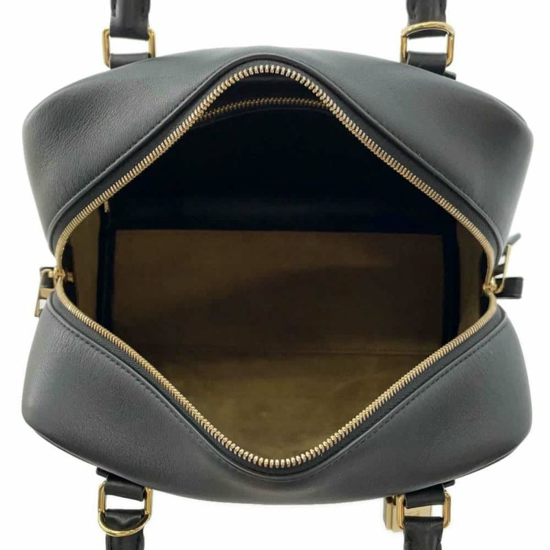 ロエベ ハンドバッグ アマソナ19 カーフレザー A039N10X03 LOEWE 2wayバッグ 黒