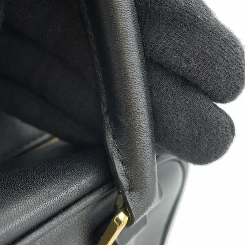 ロエベ ハンドバッグ アマソナ19 カーフレザー A039N10X03 LOEWE 2wayバッグ 黒