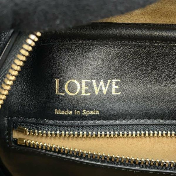 ロエベ ハンドバッグ アマソナ19 カーフレザー A039N10X03 LOEWE 2wayバッグ 黒