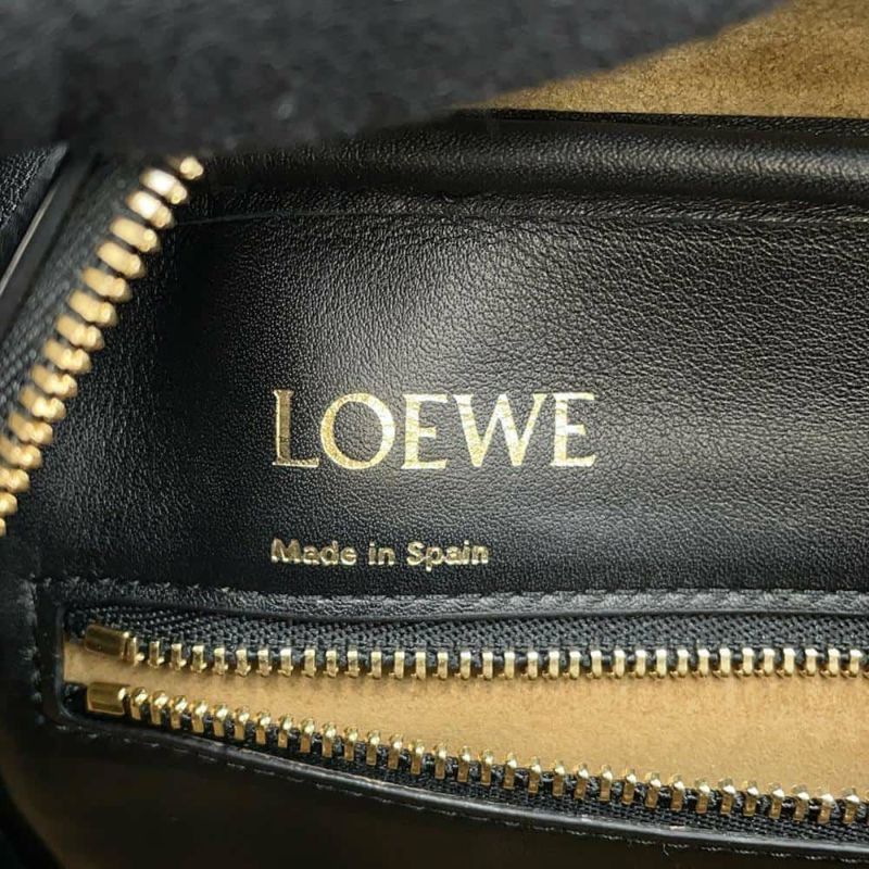 ロエベ ハンドバッグ アマソナ19 カーフレザー A039N10X03 LOEWE 2wayバッグ 黒