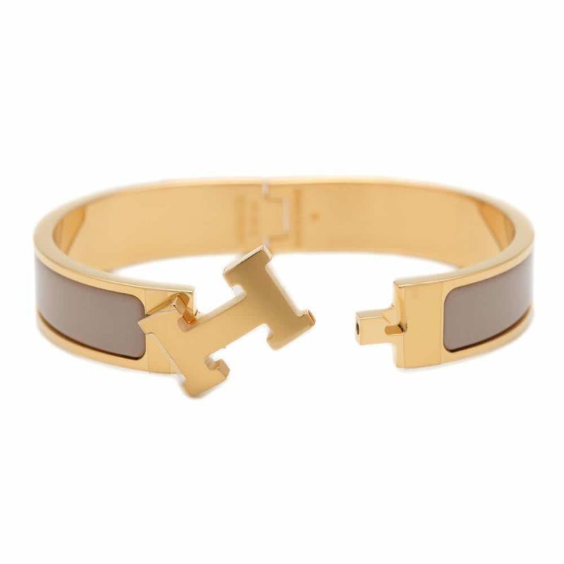 エルメス ブレスレット クリック H クリッククラックPM マロングラッセ/ゴールド金具 HERMES