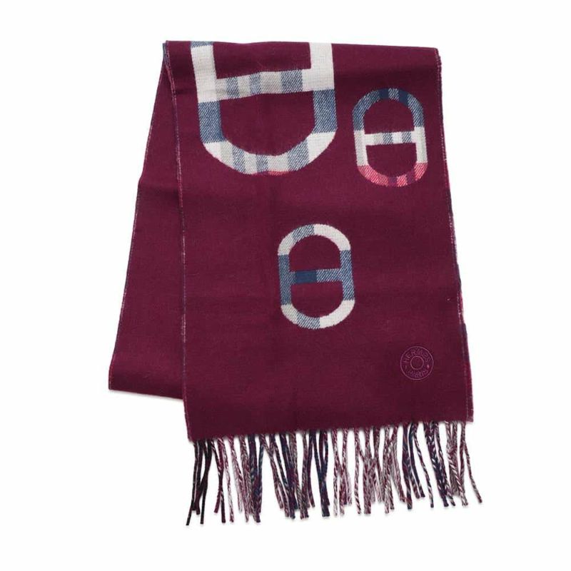 エルメス マフラー タータン・マイヨン カシミヤ HERMES ストール 2023秋冬