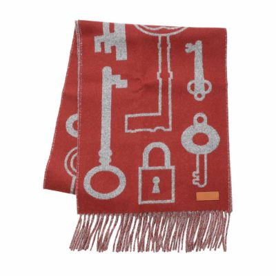 【新品未使用】 エルメス マフラー カザック・キーコレクション カシミヤマフラー 《カザック・キーコレクション》 | Hermès