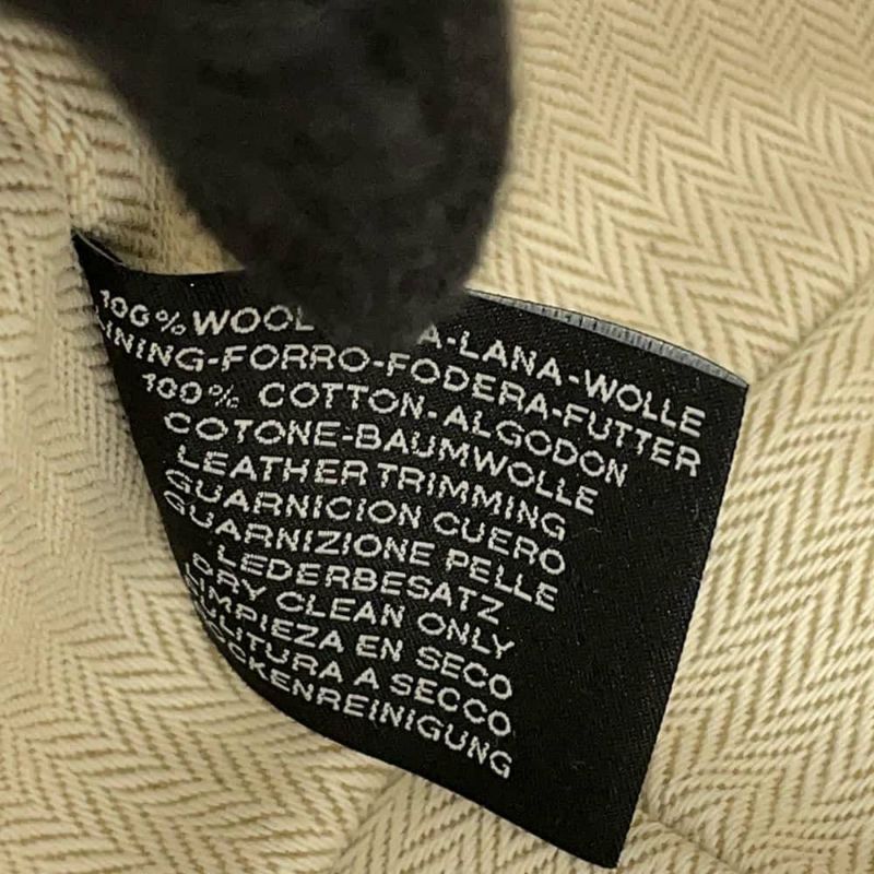 エルメス ポーチ ブリッド・ア・ブラックPM オ・カレ セージ/シルバー金具 キャンバス HERMES ポーチ