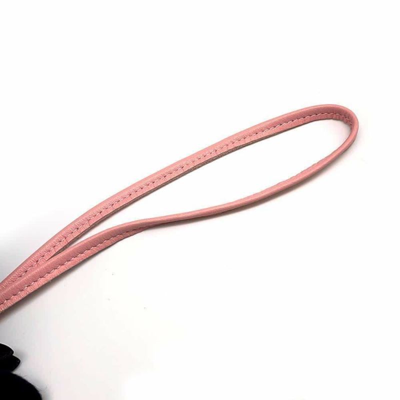 エルメス バッグチャーム ロデオPM ペガサス フランボワーズ/ローズサクラ/ルージュセリエ ラムスキン Z刻印 HERMES