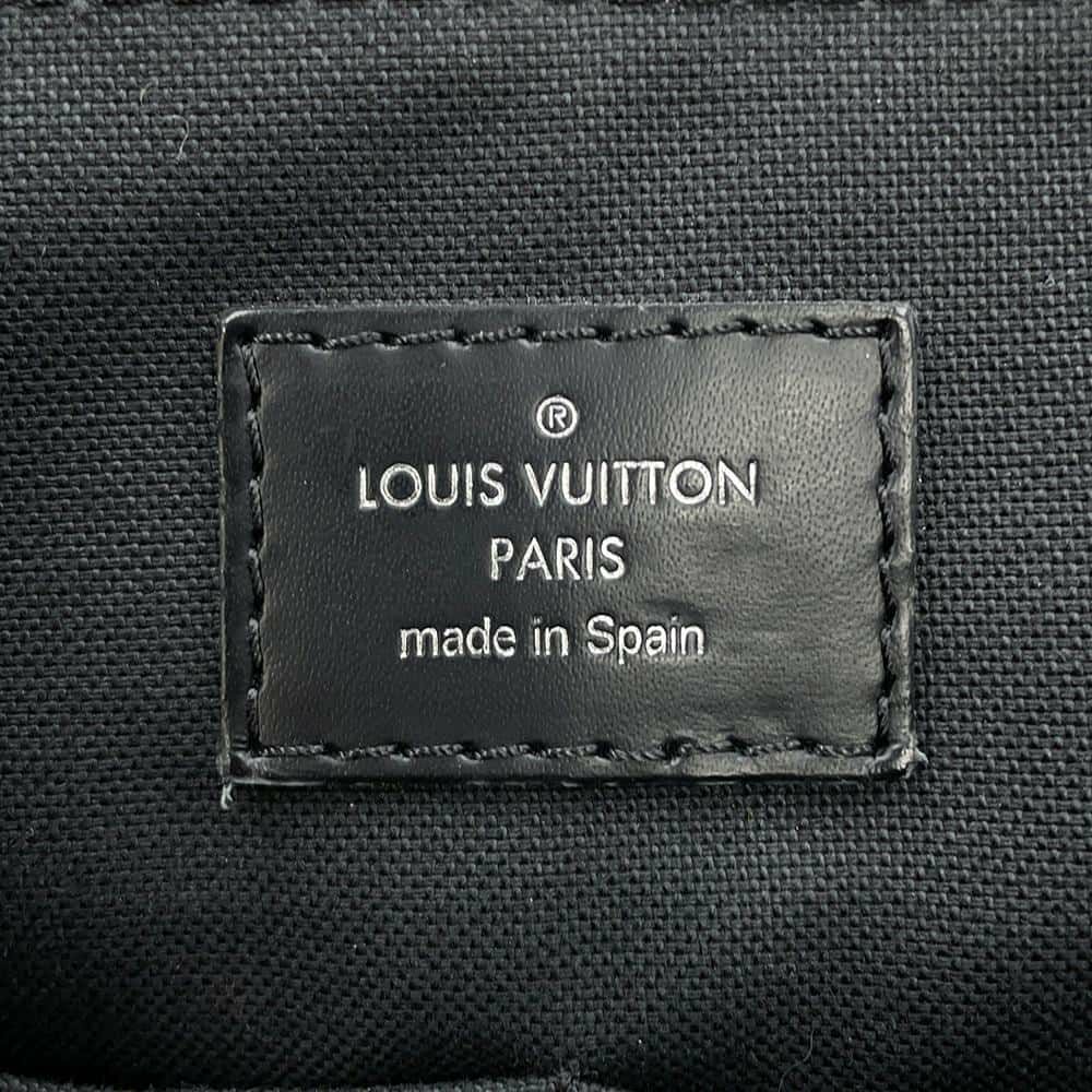 ルイヴィトン ショルダーバッグ ダミエ・グラフィット ディストリクトMM N41272 LOUIS VUITTON 黒 ブラック