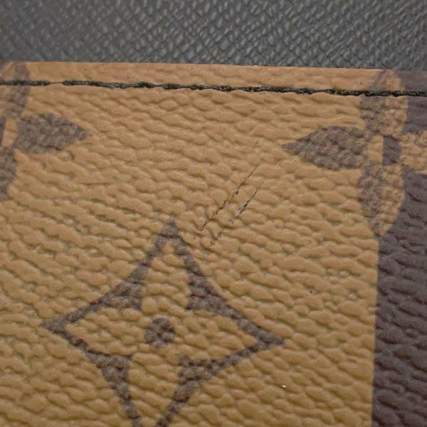 ルイヴィトン カードケース モノグラム・ストライプ ポルト・カルト・ダブル M81006 LOUIS VUITTON NIGOコラボ