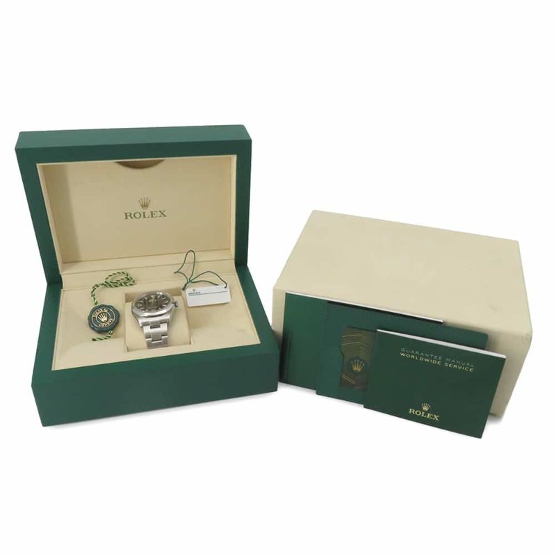 ロレックス エクスプローラー1 124270 ROLEX 腕時計 黒文字盤