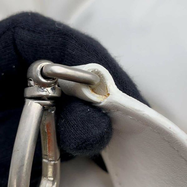 メゾンマルジェラ ショルダーバッグ グラムスラム ミディアム ラムスキン S61WD0026 Maison Margiela 白