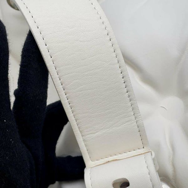 メゾンマルジェラ ショルダーバッグ グラムスラム ミディアム ラムスキン S61WD0026 Maison Margiela 白