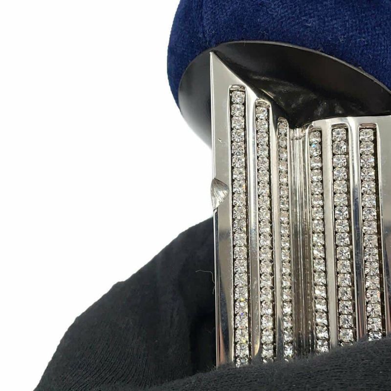 ルイヴィトン サンダル ベルベット シルエットライン バックストラップ サンダル レディースサイズ38 靴 パンプス