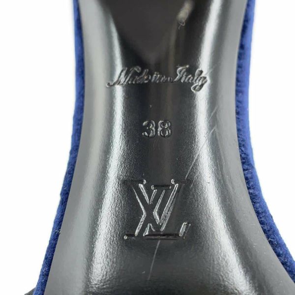 ルイヴィトン サンダル ベルベット シルエットライン バックストラップ サンダル レディースサイズ38 靴 パンプス