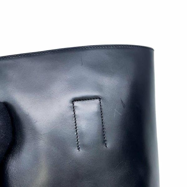 プラダ ロングブーツ レザー メンズサイズ7 2WG014 PRADA 靴 黒