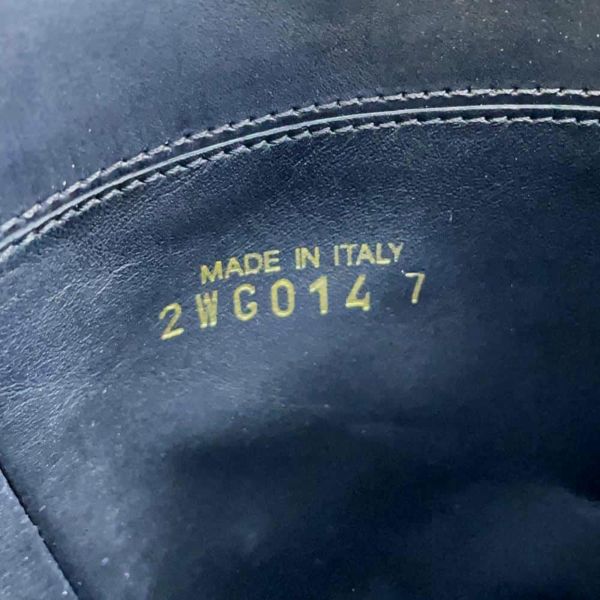 プラダ ロングブーツ レザー メンズサイズ7 2WG014 PRADA 靴 黒