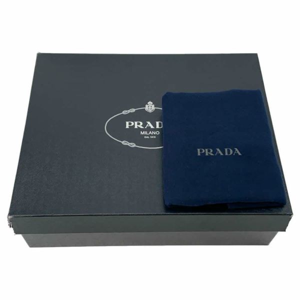 プラダ ロングブーツ レザー メンズサイズ7 2WG014 PRADA 靴 黒