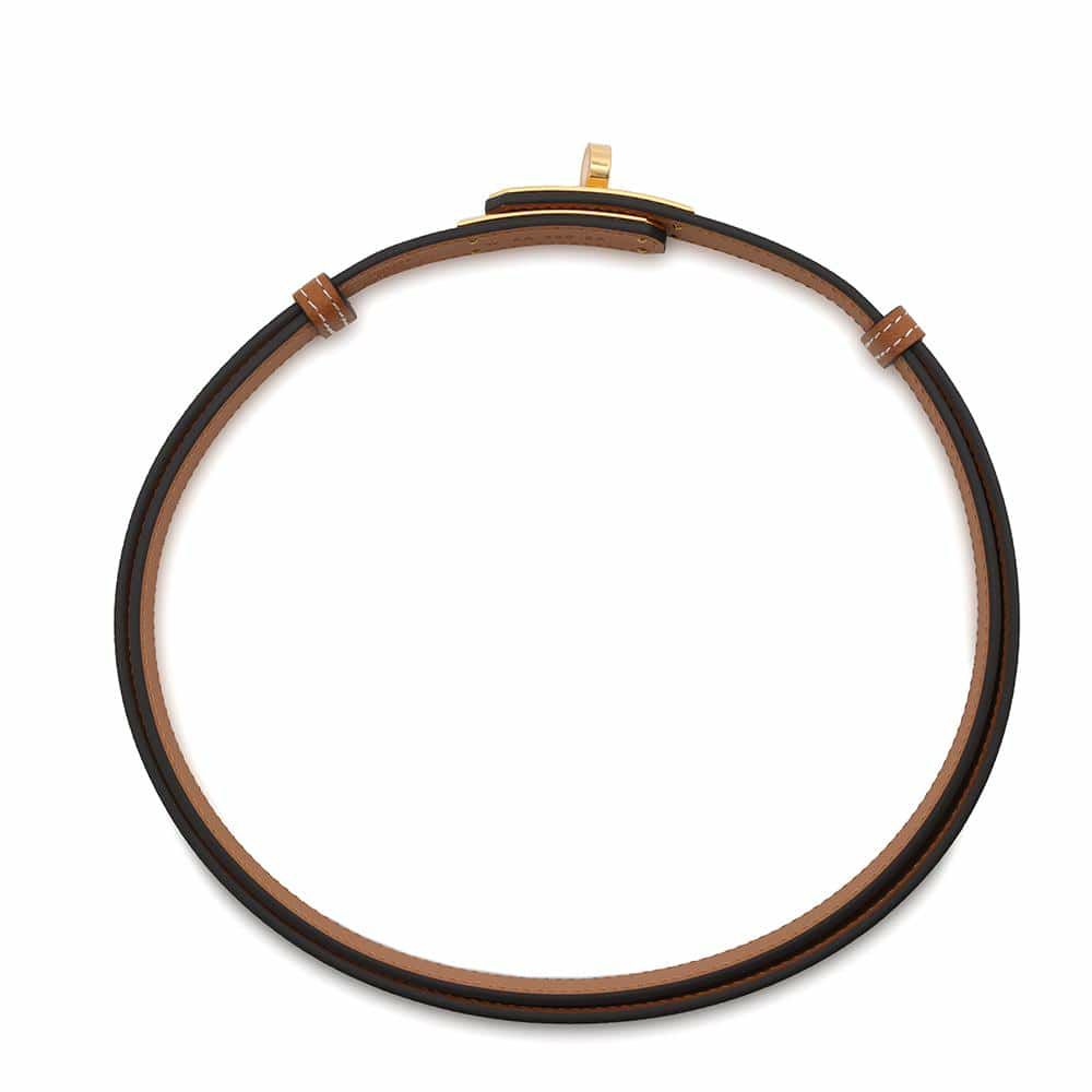 エルメス ケリーベルト ゴールド/ゴールド金具 エプソン W刻印