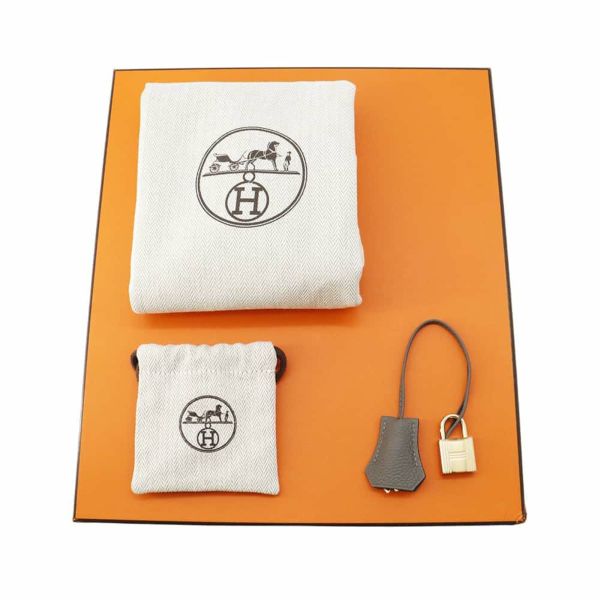 エルメス バーキン25 グリメイヤー/シャンパンゴールド金具 トゴ W刻印 HERMES Birkin ハンドバッグ