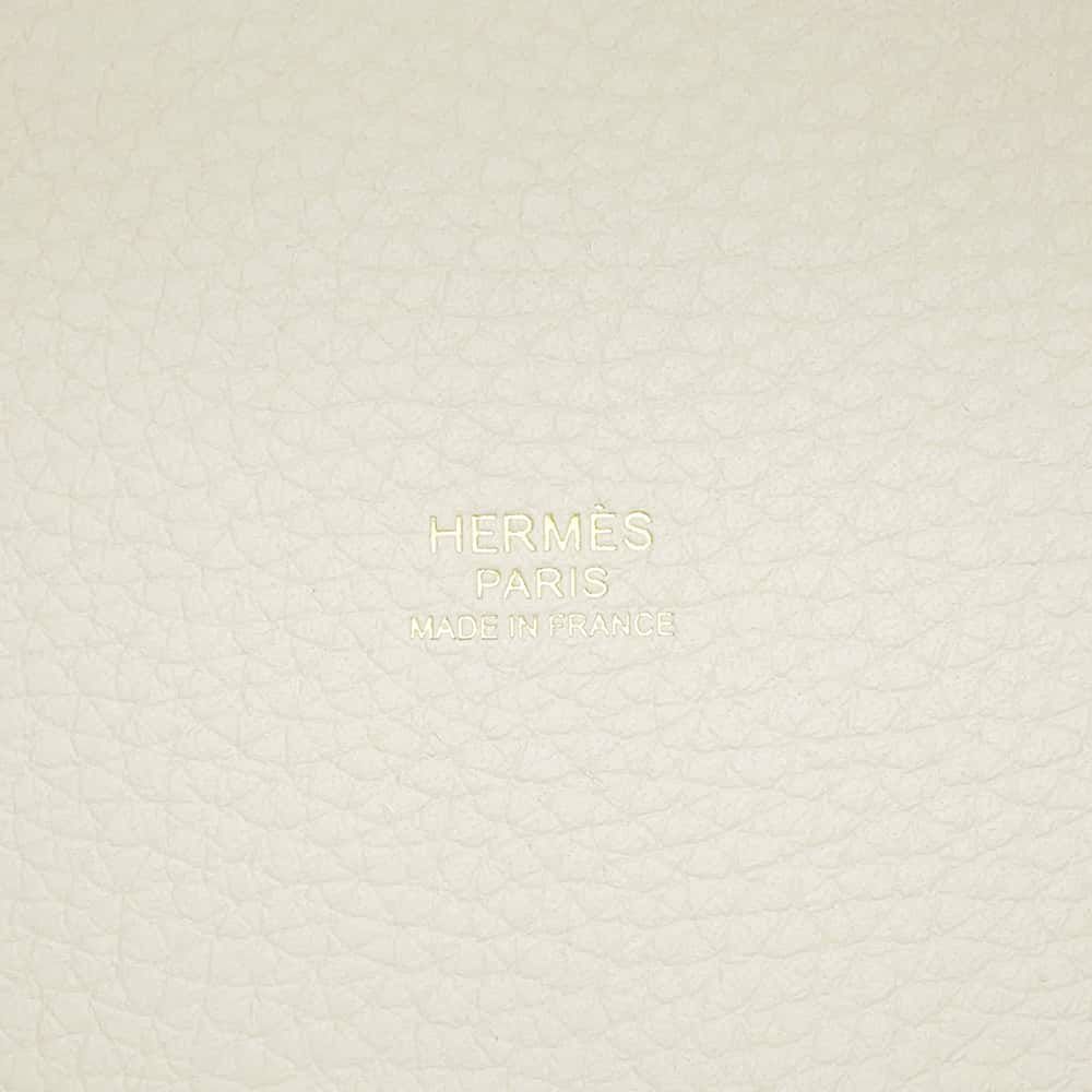 エルメス ハンドバッグ ピコタンロックPM ベトン/ゴールド金具 トリヨンクレマンス W刻印