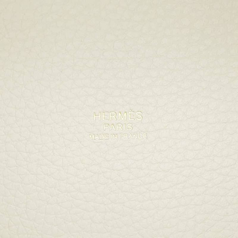 エルメス ハンドバッグ ピコタンロックPM ベトン/ゴールド金具 トリヨンクレマンス W刻印