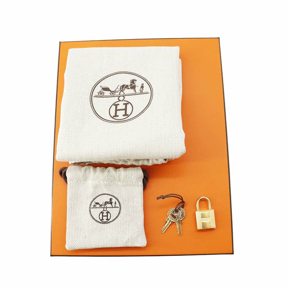 エルメス ハンドバッグ ピコタンロックPM ベトン/ゴールド金具 トリヨンクレマンス W刻印