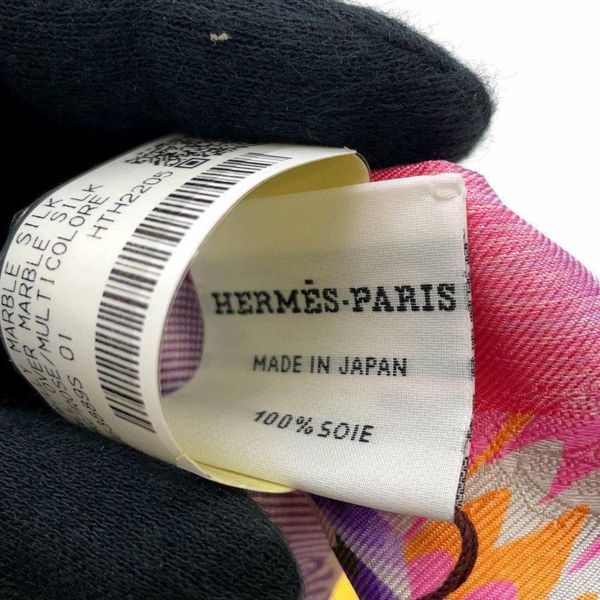 エルメス スカーフ ツイリー マーブルシルク Marble Silk HERMES シルクツイル 2021年春夏 京都マーブル