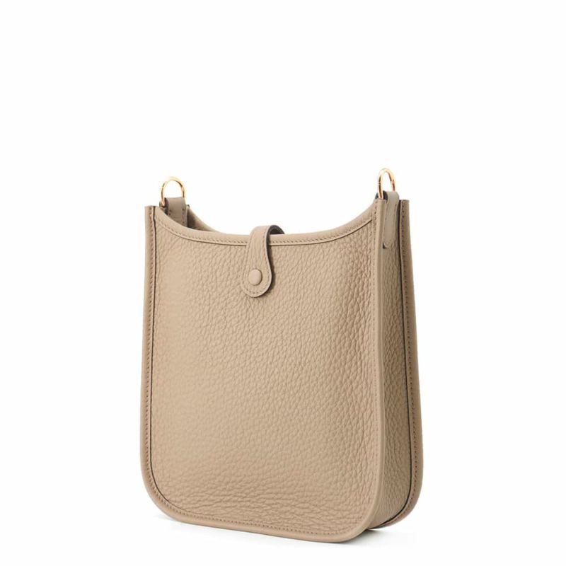 エルメス エブリンTPM アマゾン ベージュマルファ/ゴールド金具 トリヨンクレマンス  W刻印