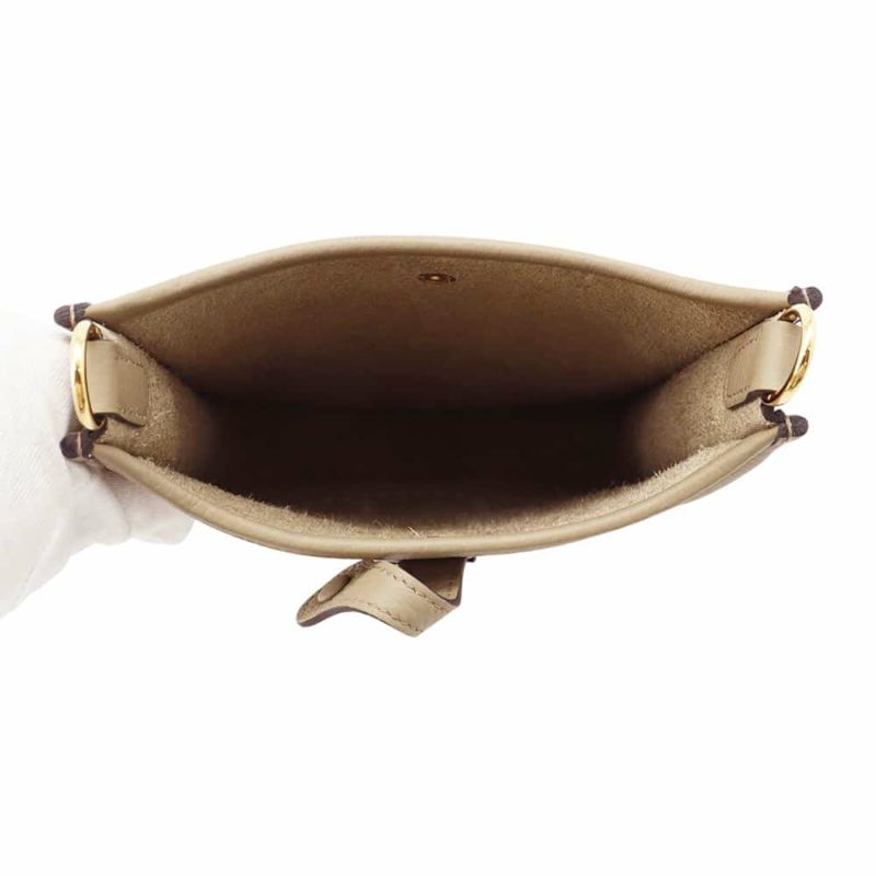 エルメス エブリンTPM アマゾン ベージュマルファ/ゴールド金具 トリヨンクレマンス  W刻印