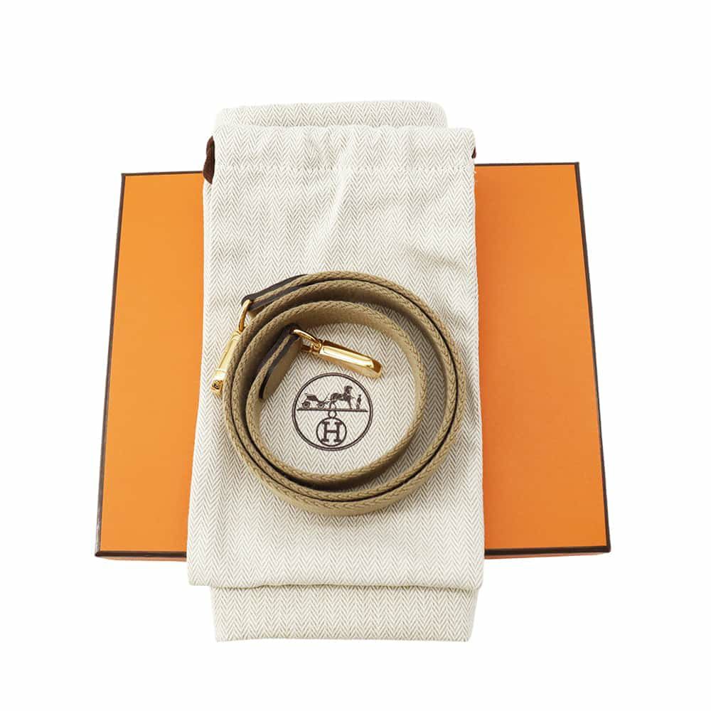 エルメス エブリンTPM アマゾン ベージュマルファ/ゴールド金具 トリヨンクレマンス  W刻印