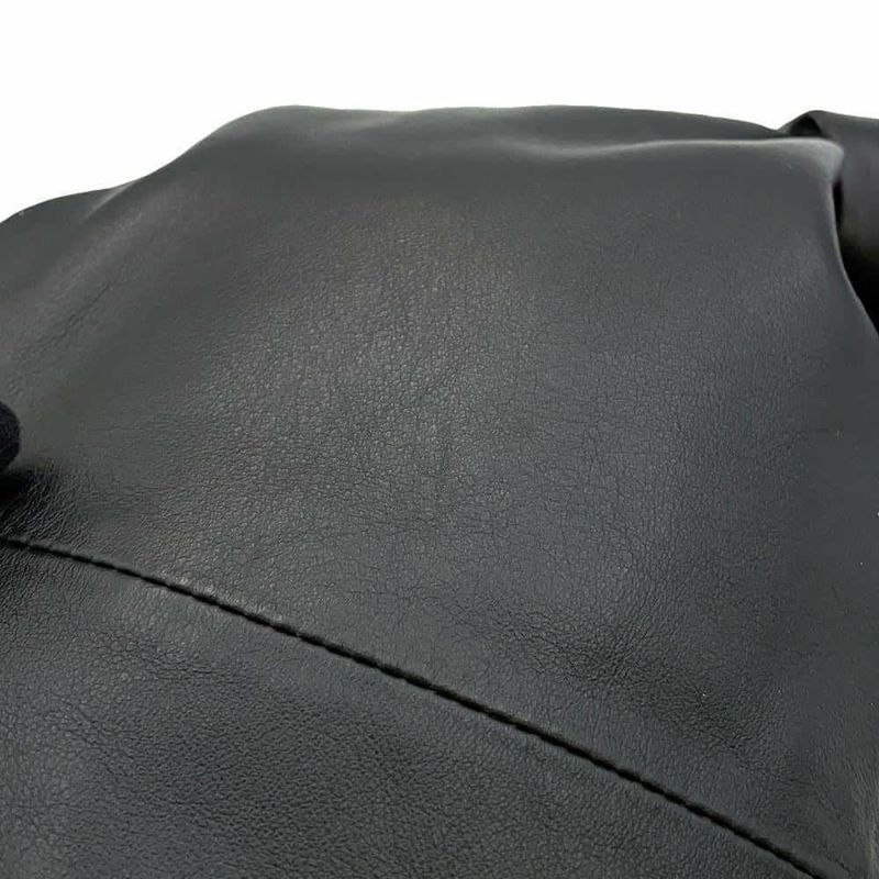 ボッテガヴェネタ ハンドバッグ ダブルノット レザー 629635 BOTTEGA VENETA 黒