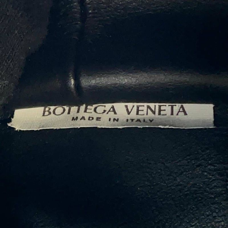 ボッテガヴェネタ ハンドバッグ ダブルノット レザー 629635 BOTTEGA VENETA 黒