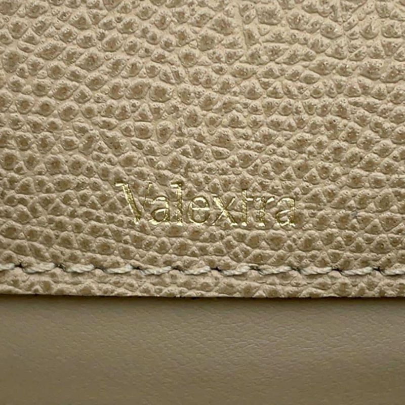 ヴァレクストラ ハンドバッグ イジィデ ミニ ソフトカーフレザー V5E36-28-TO-OC Valextra 2way ベージュ