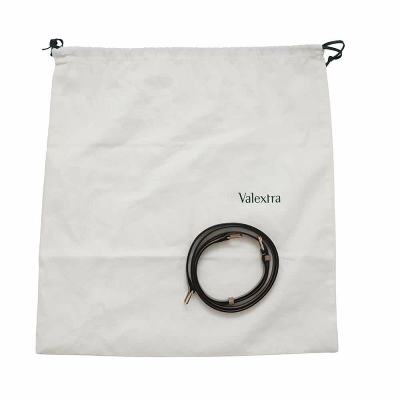 ヴァレクストラ ハンドバッグ イジィデ ミニ ソフトカーフレザー V5E36-28-TO-OC Valextra 2way ベージュ