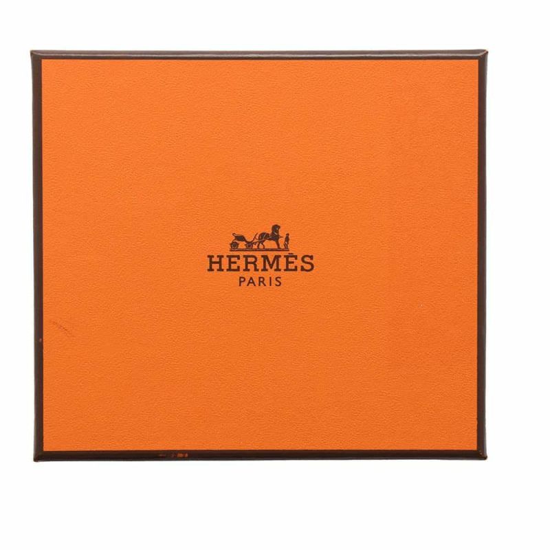 エルメス コインケース バスティア ブラック ヴォーマダム B刻印 HERMES 財布 黒