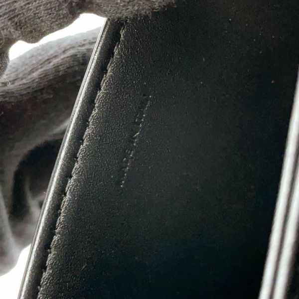 セリーヌ ショルダーバッグ ティーン トリオンフ シャイニーカーフレザー 188423 CELINE 黒