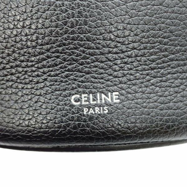 セリーヌ ハンドバッグ ビッグバッグ バケット ナノ レザー 187243 CELINE 黒