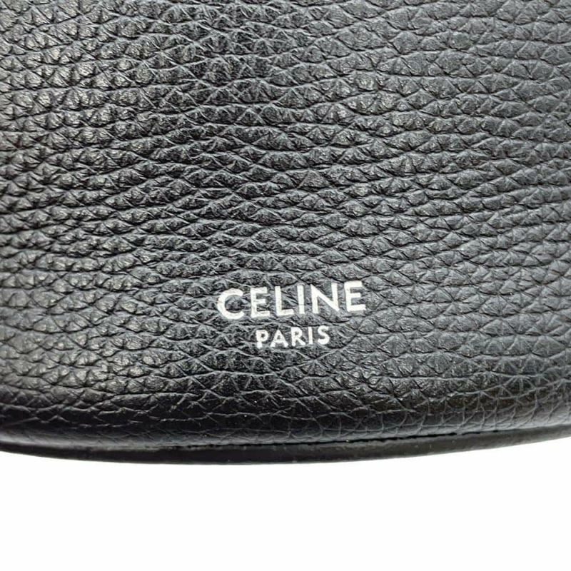 セリーヌ ハンドバッグ ビッグバッグ バケット ナノ レザー 187243 CELINE 黒
