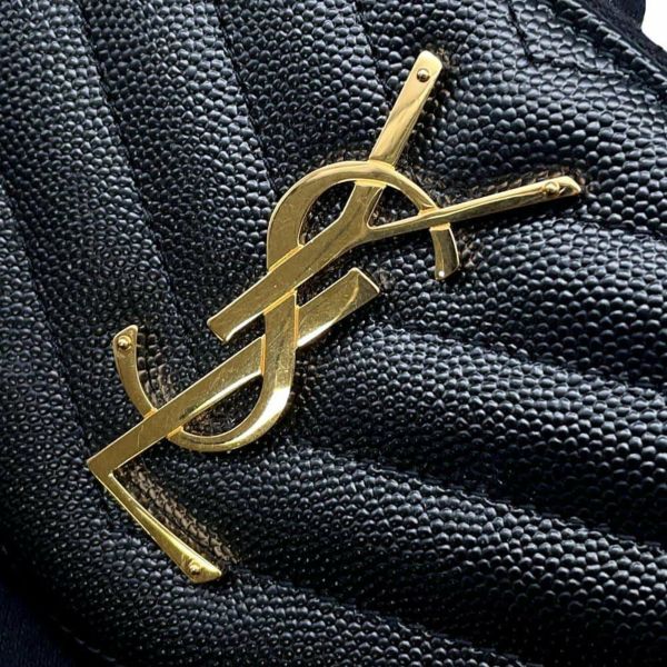 サンローランパリ 長財布 モノグラム マテラッセ 358094 SAINT LAURENT PARIS 財布 黒
