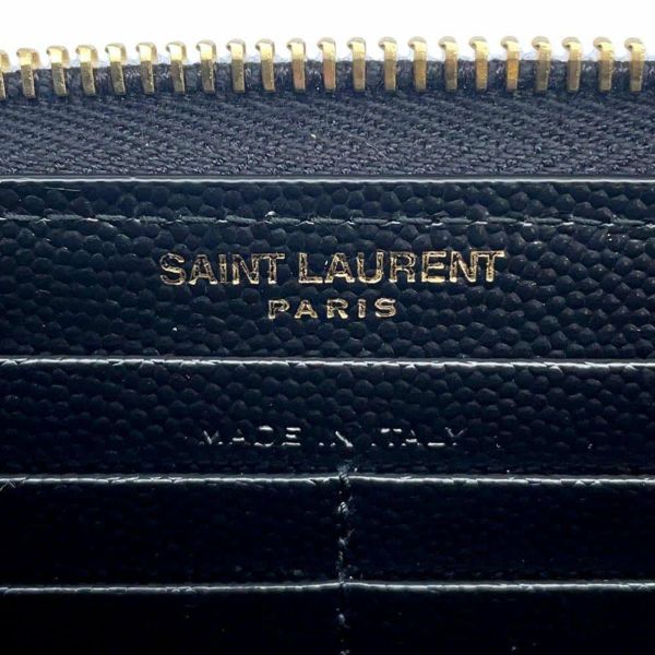 サンローランパリ 長財布 モノグラム マテラッセ 358094 SAINT LAURENT PARIS 財布 黒