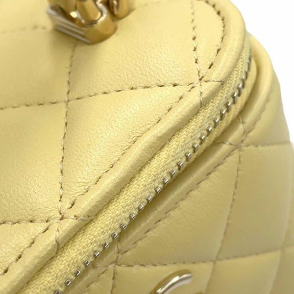 シャネル チェーンショルダーバッグ スモール ヴァニティーケース ラムスキン AP2198 CHANEL