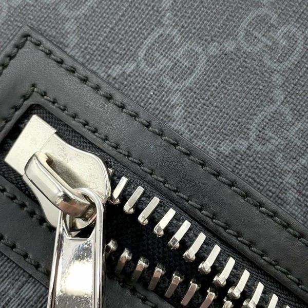 グッチ ショルダーバッグ GGスプリーム スモール メッセンジャーバッグ 523599 GUCCI ウェブ 黒