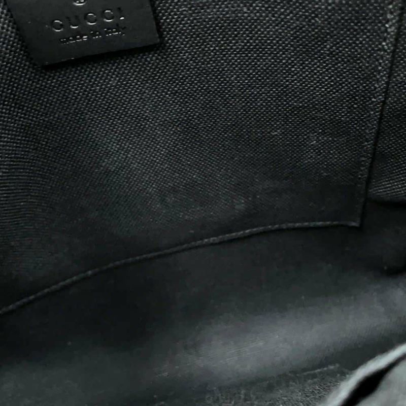 グッチ ショルダーバッグ GGスプリーム スモール メッセンジャーバッグ 523599 GUCCI ウェブ 黒