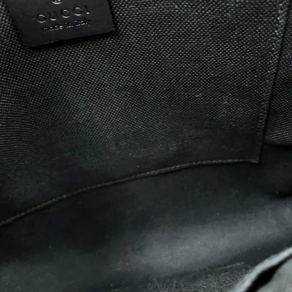グッチ ショルダーバッグ GGスプリーム スモール メッセンジャーバッグ 523599 GUCCI ウェブ 黒