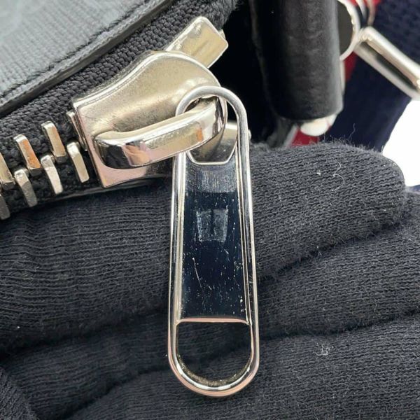 グッチ ショルダーバッグ GGスプリーム スモール メッセンジャーバッグ 523599 GUCCI ウェブ 黒