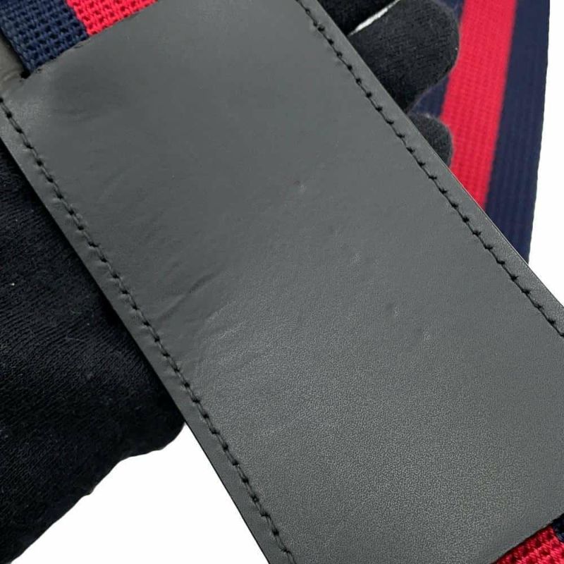 グッチ ショルダーバッグ GGスプリーム スモール メッセンジャーバッグ 523599 GUCCI ウェブ 黒