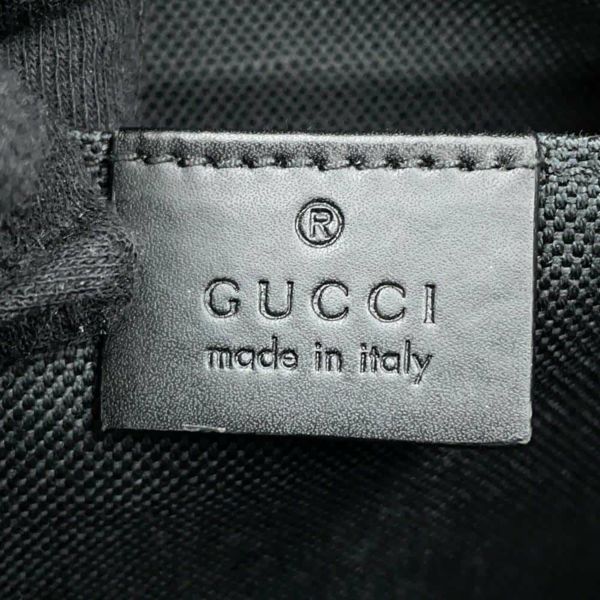 グッチ ショルダーバッグ GGスプリーム スモール メッセンジャーバッグ 523599 GUCCI ウェブ 黒